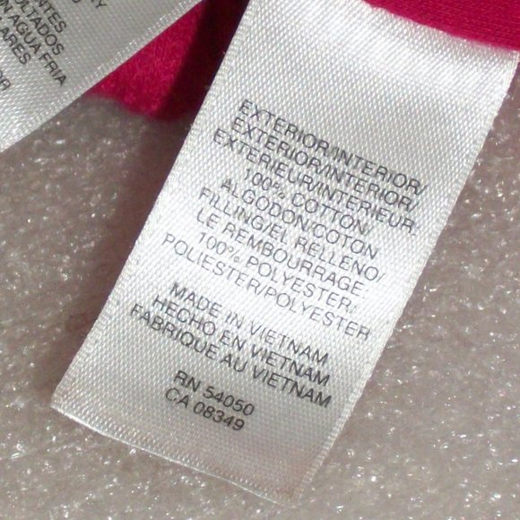 JONES NEW YORK Sport 1X Hot Pink Full Zip Vest Insulated Soft Waffleweave Fabric - Picture 7 of 8